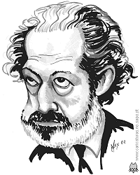Caricatura de José Pacheco Pereira