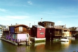 Casas-barco em Sausalito - Fotografia de Rui Gonalves