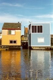 Casas Barco em Sausalito - Fotografia de Rui Gonalves