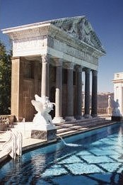 Piscina Exterior do Palácio de Heasrt - Fotografia de Rui Gonçalves
