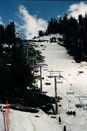 Pista em Lake Tahoe - Fotografia de Mrio Nunes